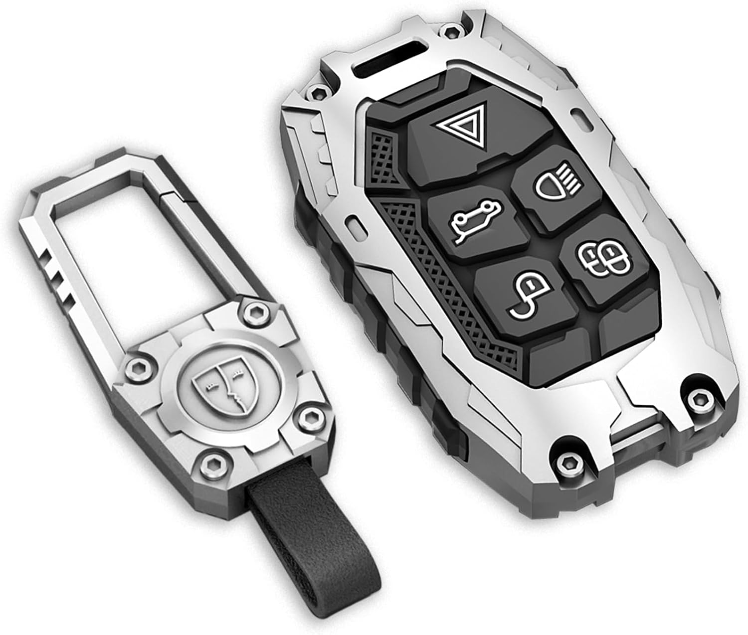 Key Fob Cover For Land Rover,Metal-Mecha