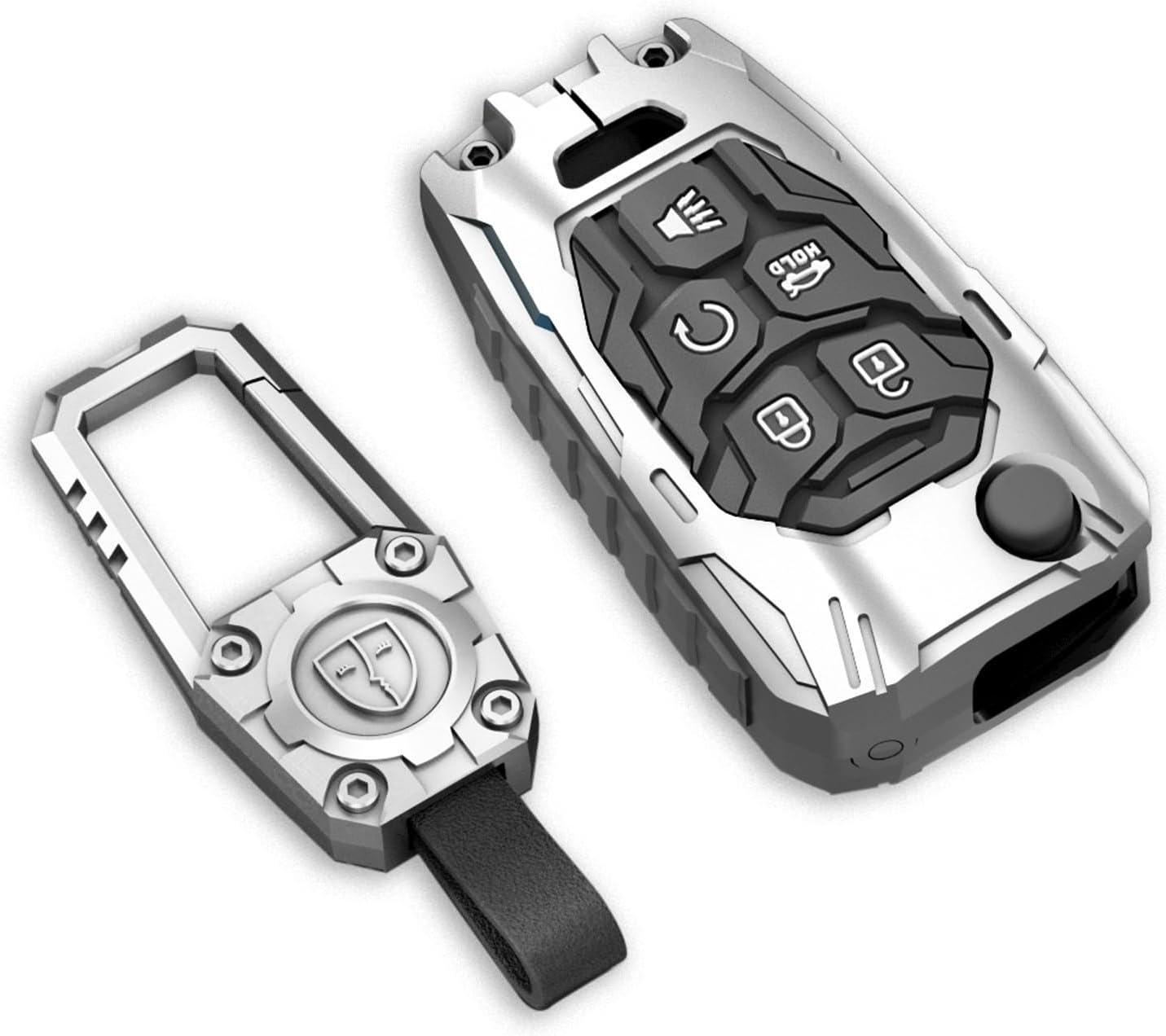 Key Fob Cover For Chevy,Metal-Mecha