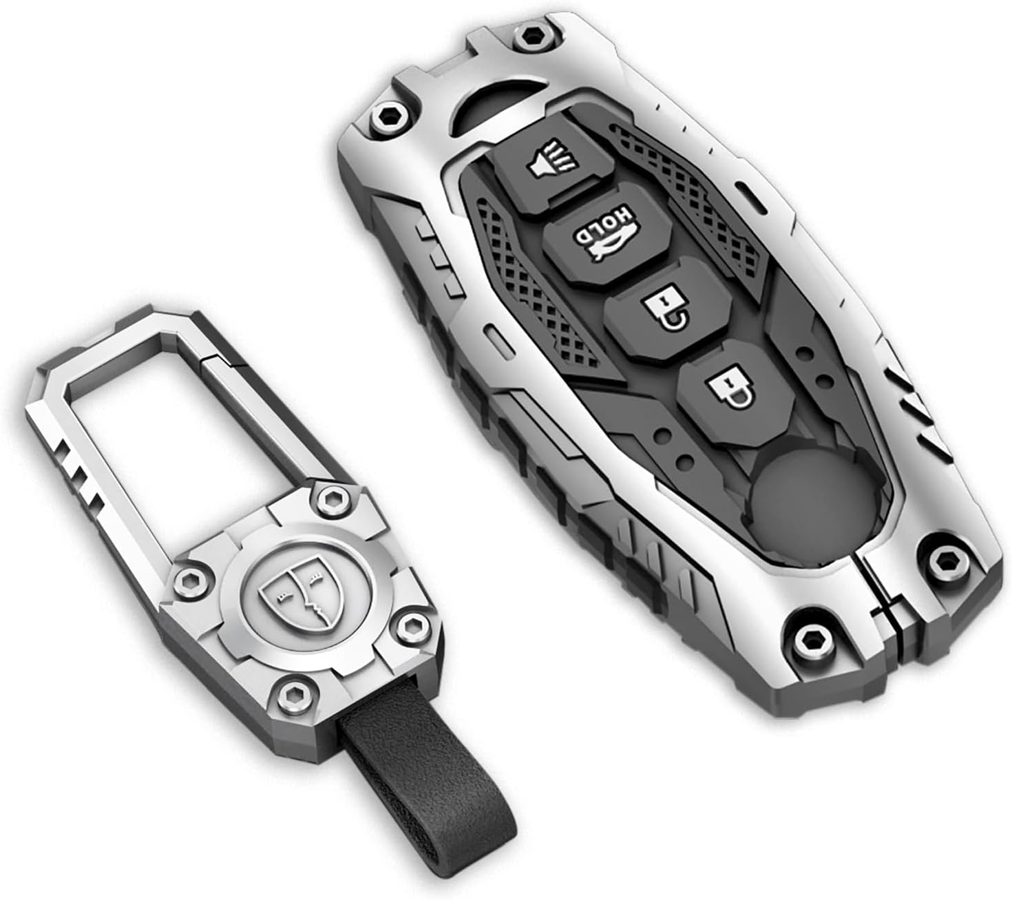 Key Fob Cover For Nissan,Metal-Mecha