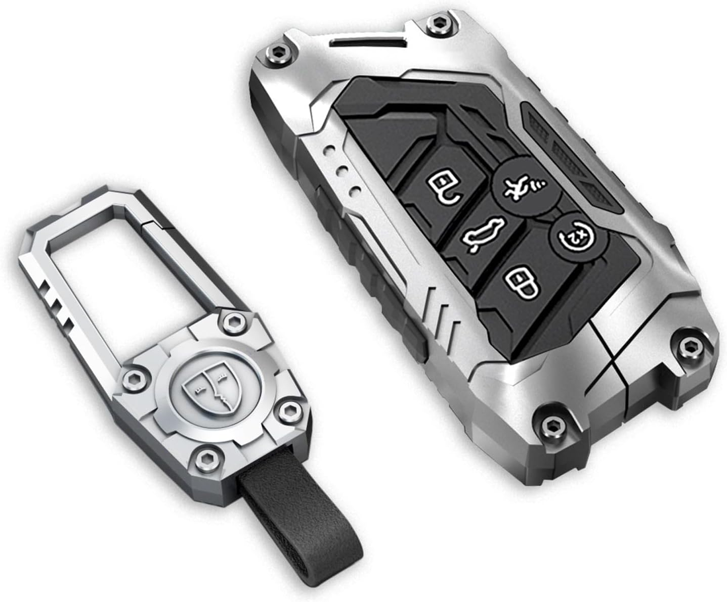 Key Fob Cover For VW Jetta,Metal-Mecha