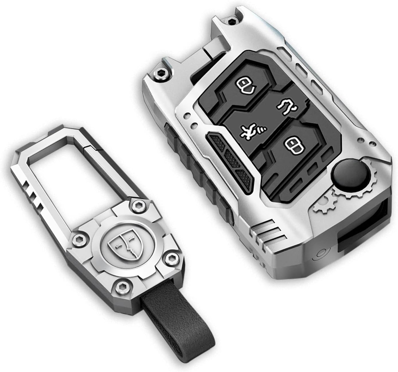 Key Fob Cover For Volkswagen,Metal-Mecha