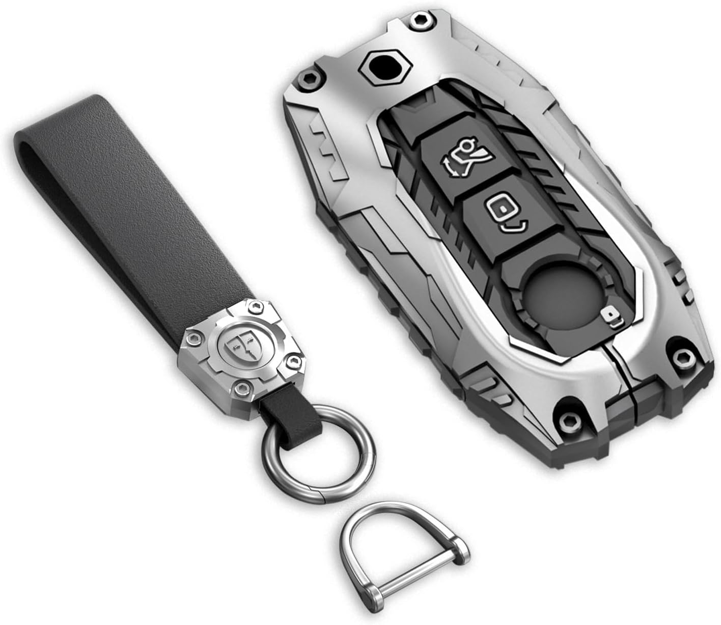 Key Fob Cover For Mercedes Benz,Metal-Mecha