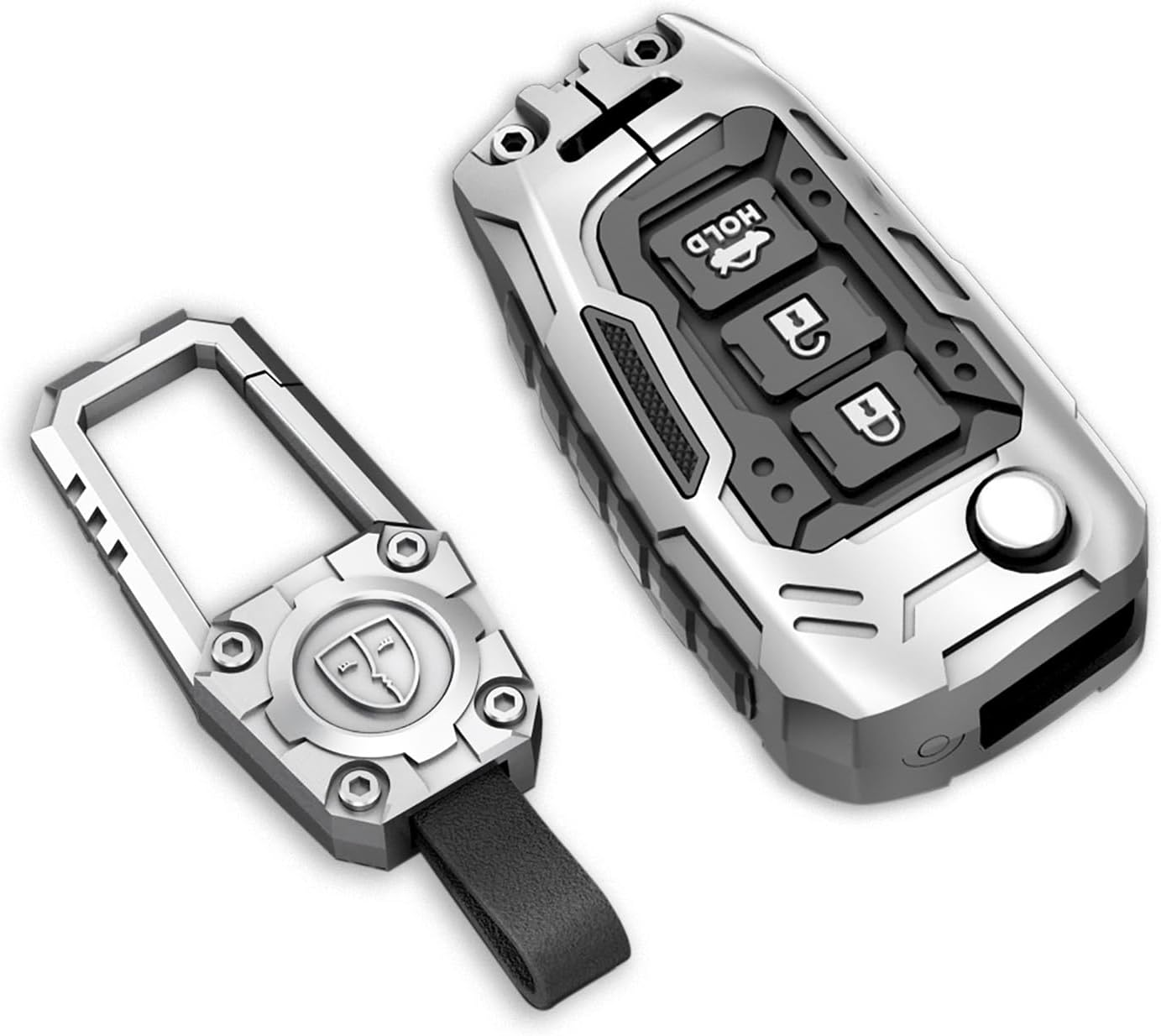 Key Fob Cover For Nissan Altima,Metal-Mecha