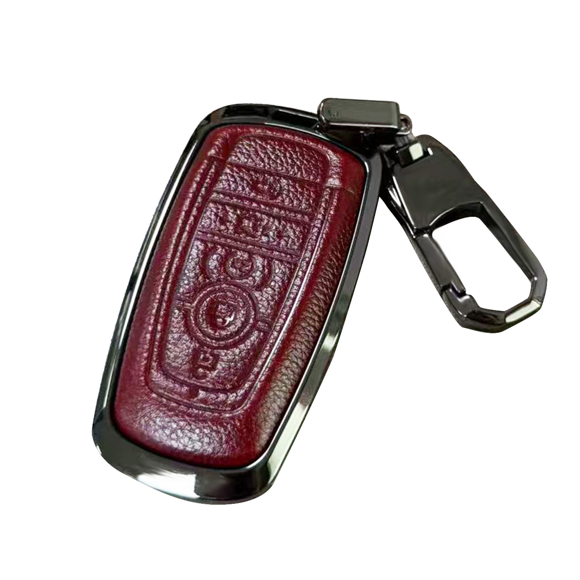 CRUXCA Key Fob Cover with Keychain | for Ford F-150, Explorer, Bronco, Mustang & More