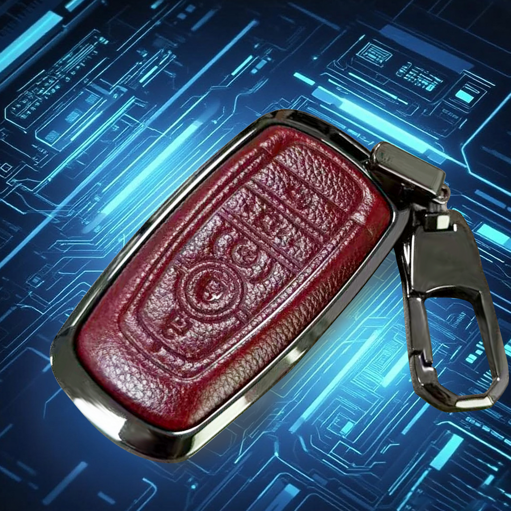 CRUXCA Key Fob Cover with Keychain | for Ford F-150, Explorer, Bronco, Mustang & More