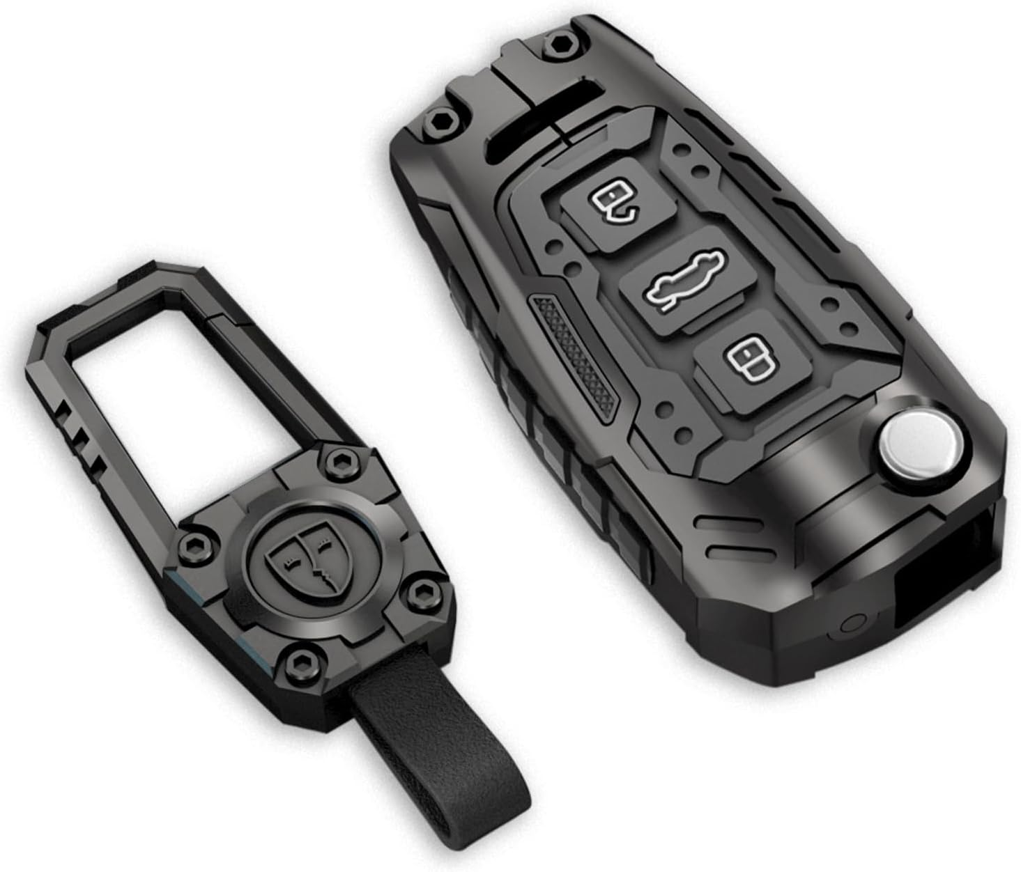Key Fob Cover For Audi A6,Metal-Mecha