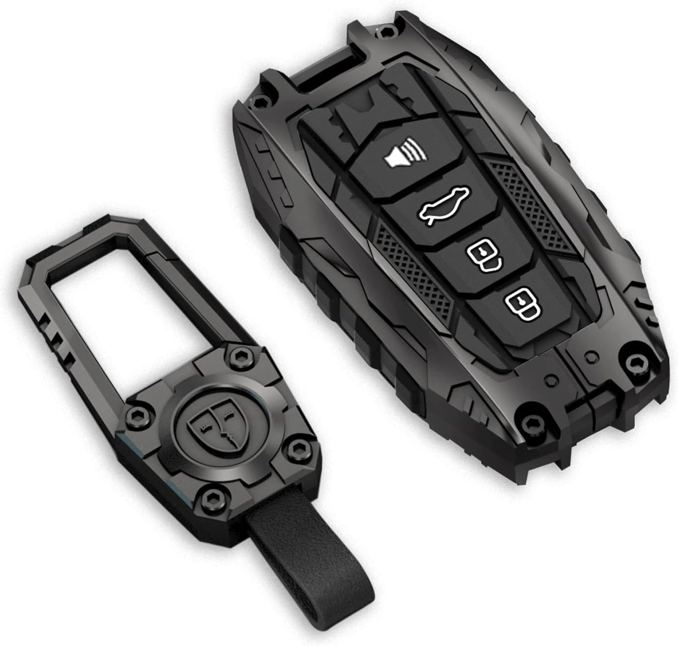 Key Fob Cover For Toyota RAV4,Metal-Mecha