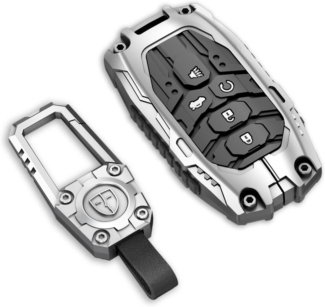 Key Fob Cover For Honda CRV,Metal-Mecha