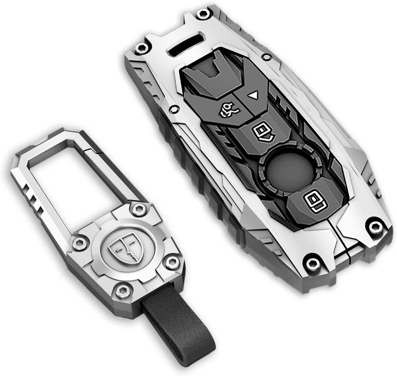 Key Fob Cover For Benz,Metal-Mecha