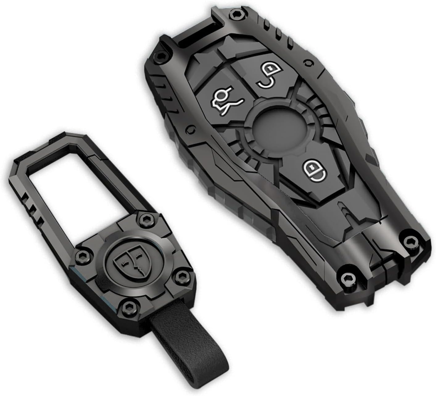 Key Fob Cover For Mercedes,Metal-Mecha