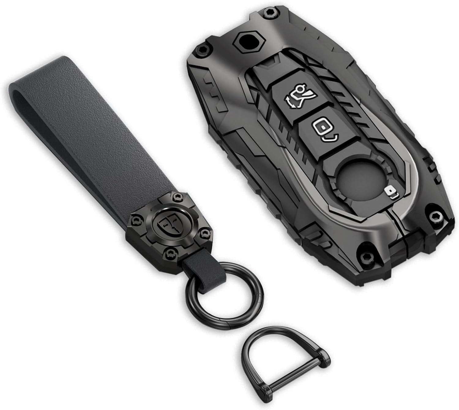 Key Fob Cover For Mercedes Benz,Metal-Mecha