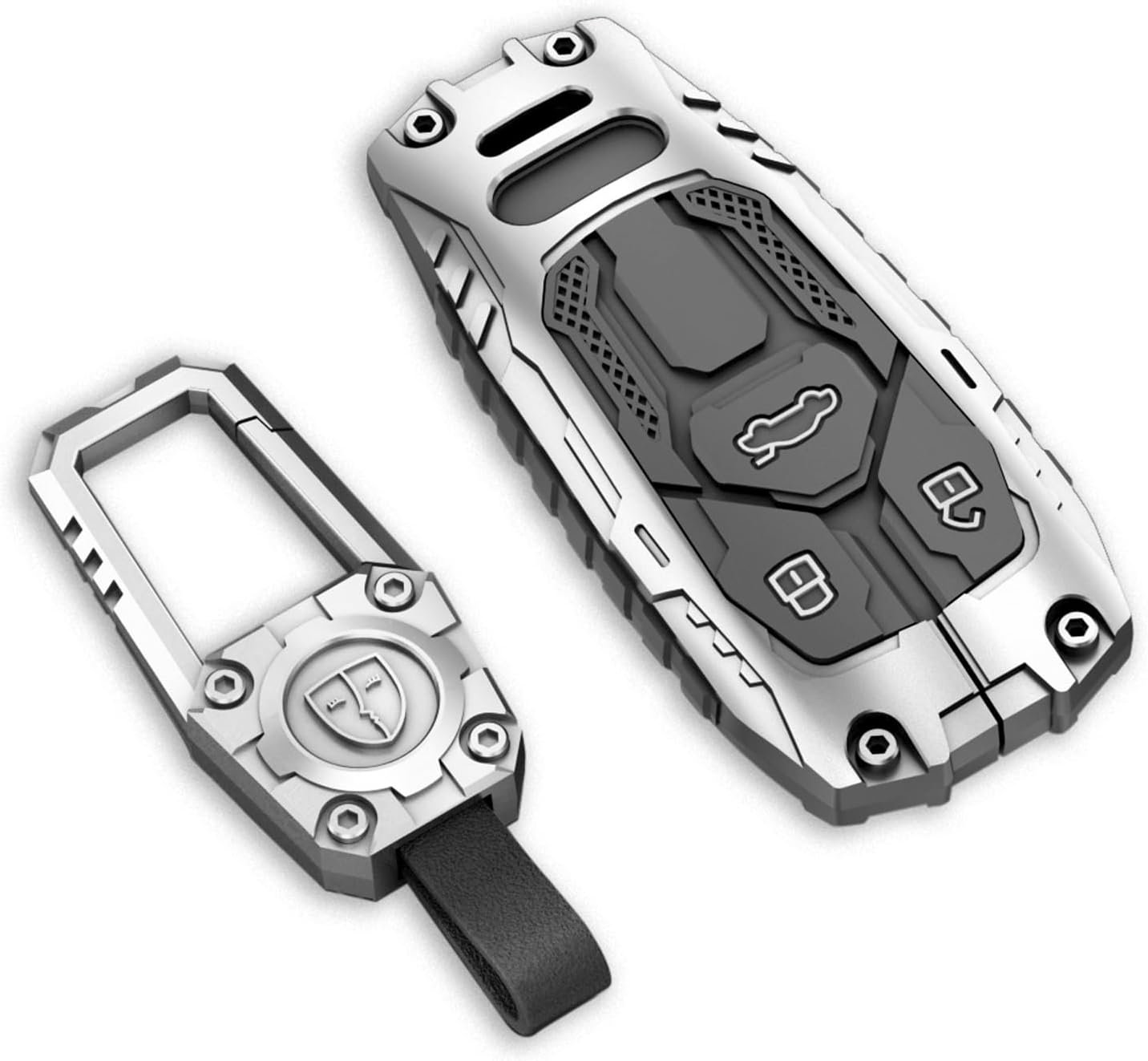 Key Fob Cover For Audi,Metal-Mecha