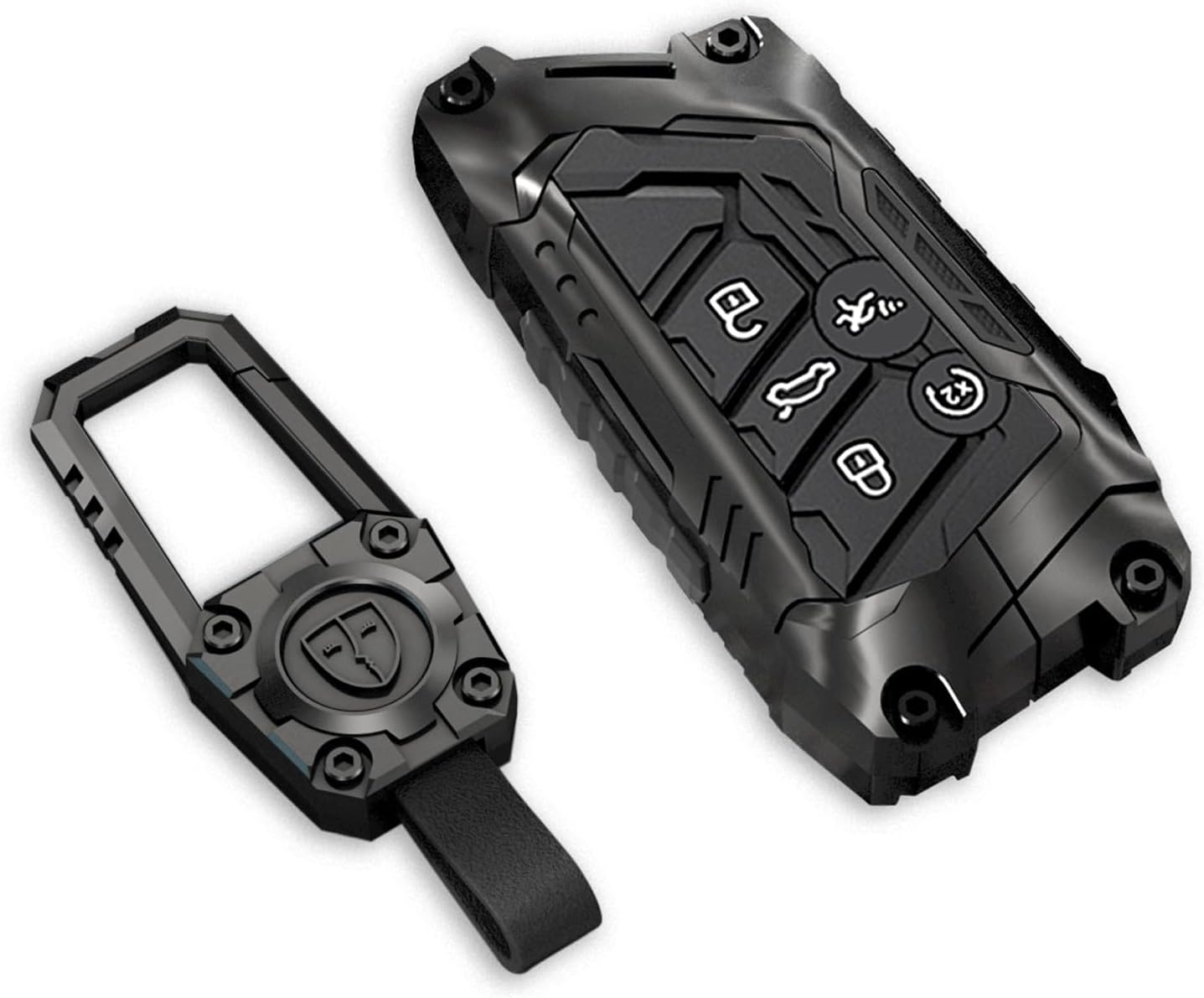 Key Fob Cover For VW Jetta,Metal-Mecha