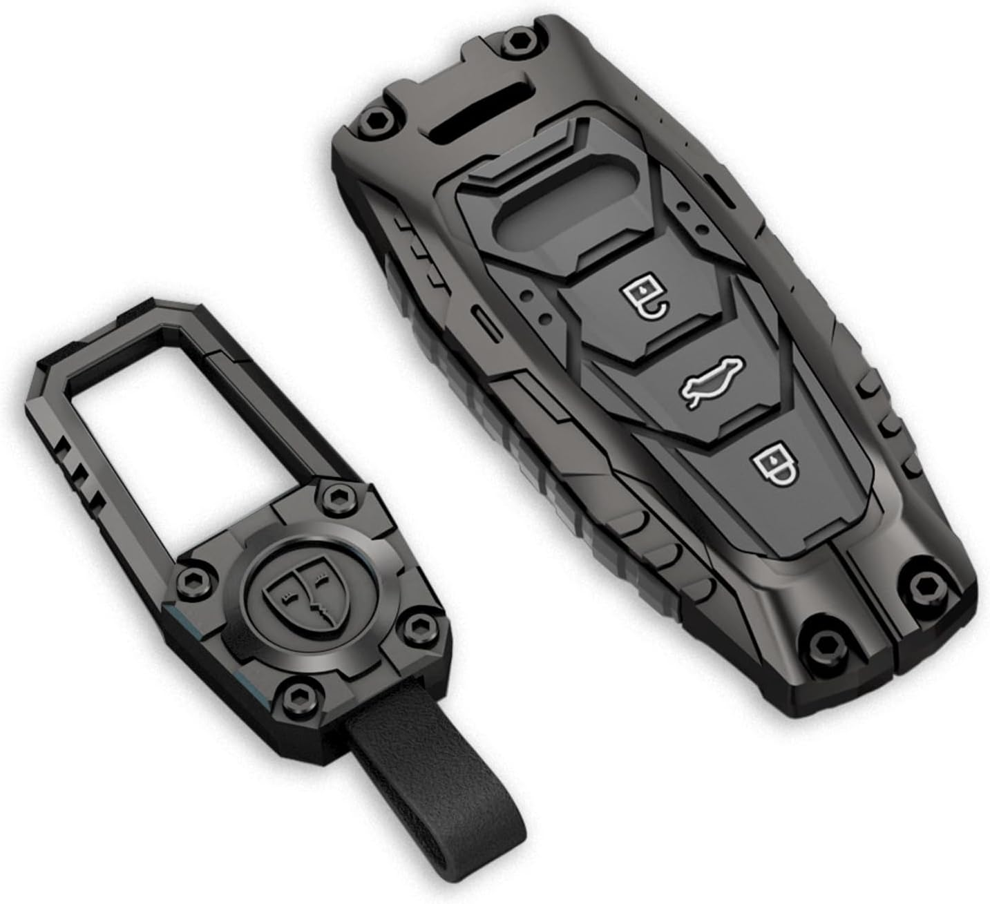 Key Fob Cover For Audi A4,Metal-Mecha