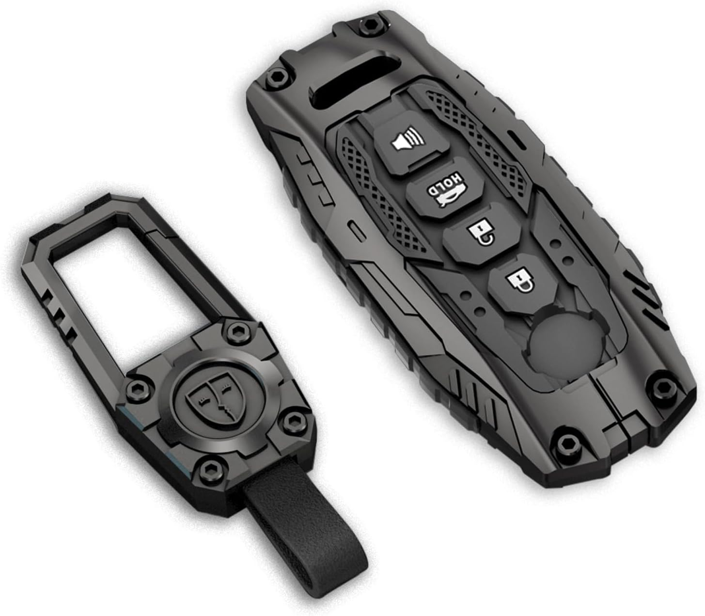 Key Fob Cover For Nissan Rogue,Metal-Mecha