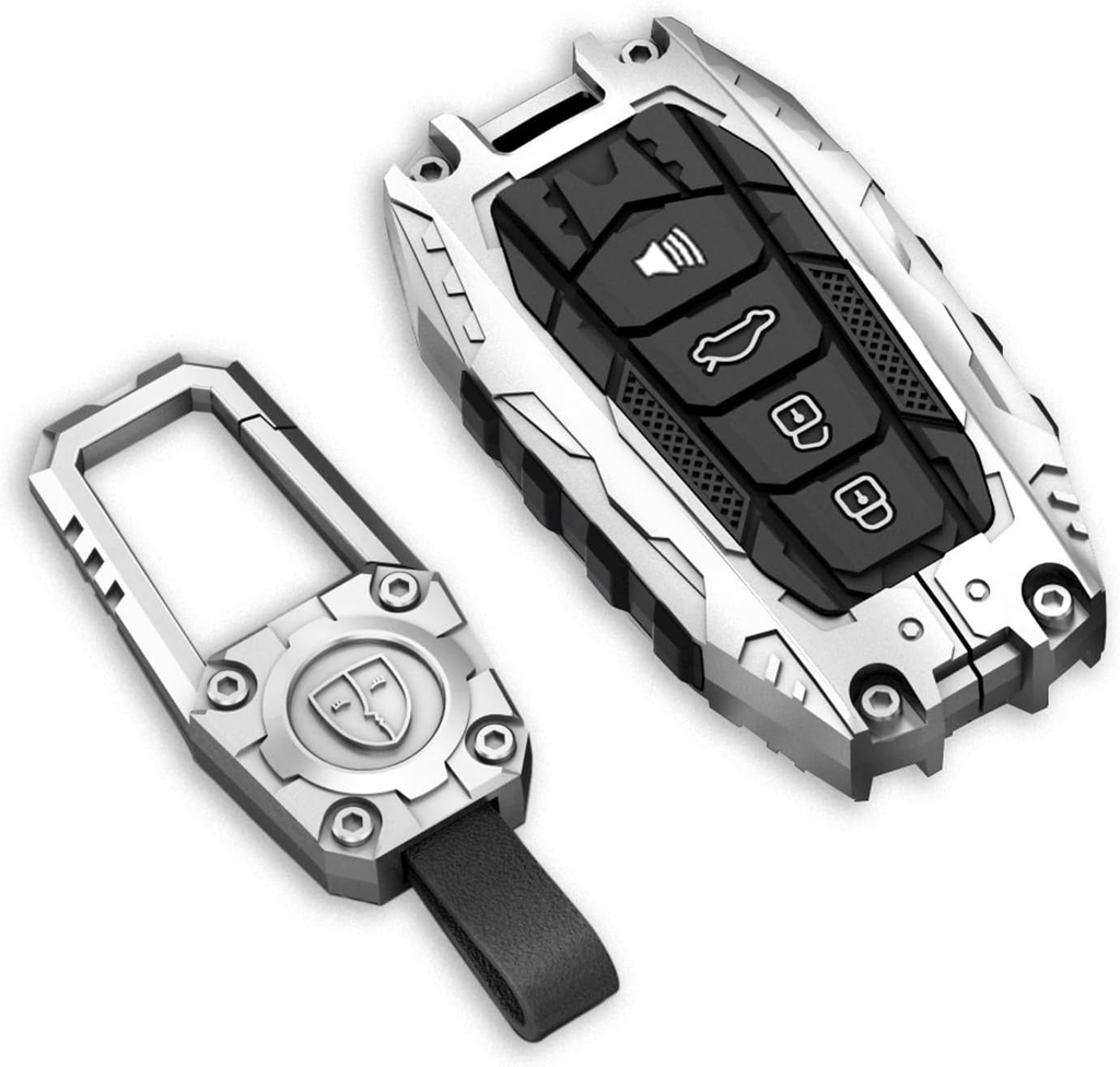 Key Fob Cover For Toyota RAV4,Metal-Mecha