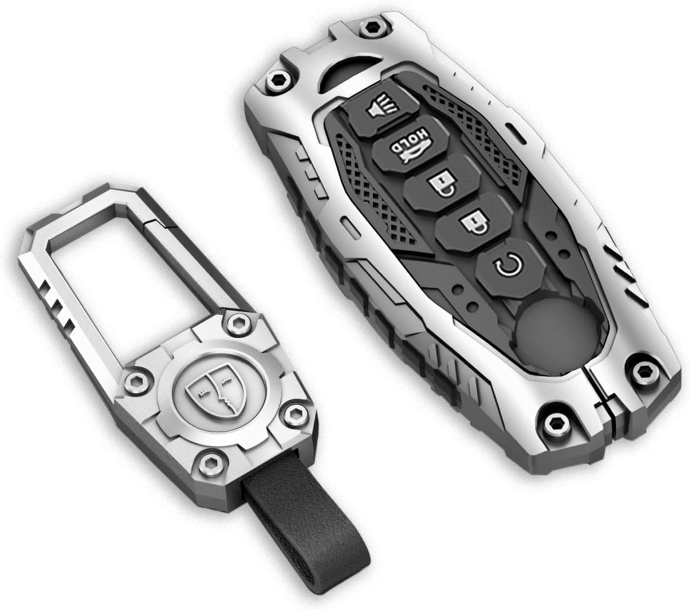 Key Fob Cover For Nissan,Metal-Mecha